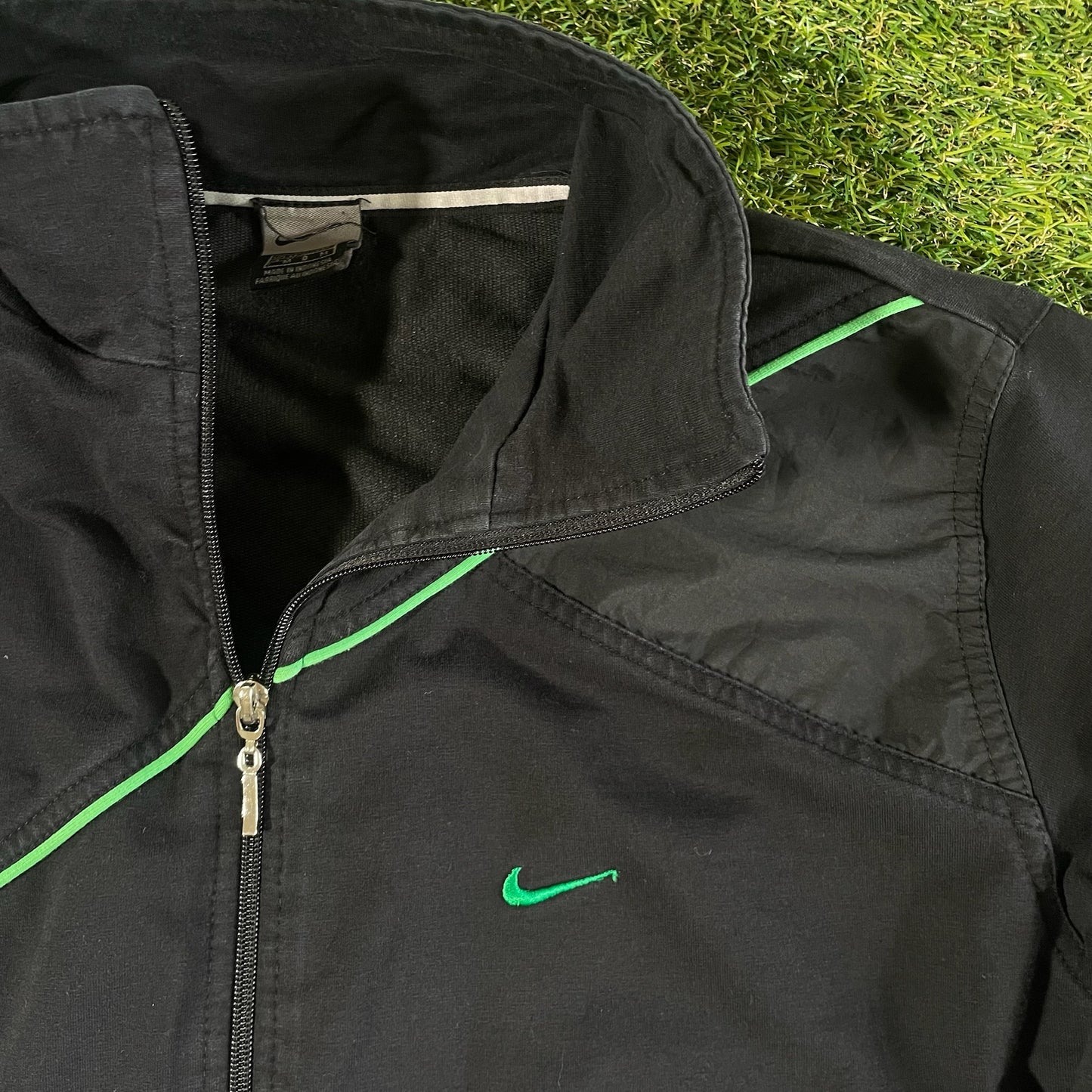 Nike Zipper Jacket Green - M