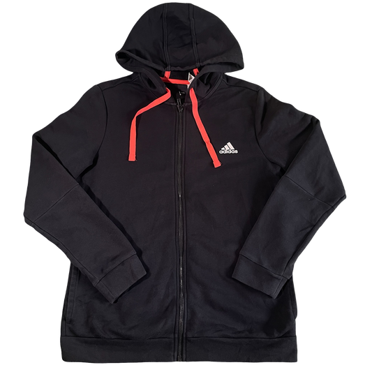Adidas Zipper Jacket Three Stripes - M