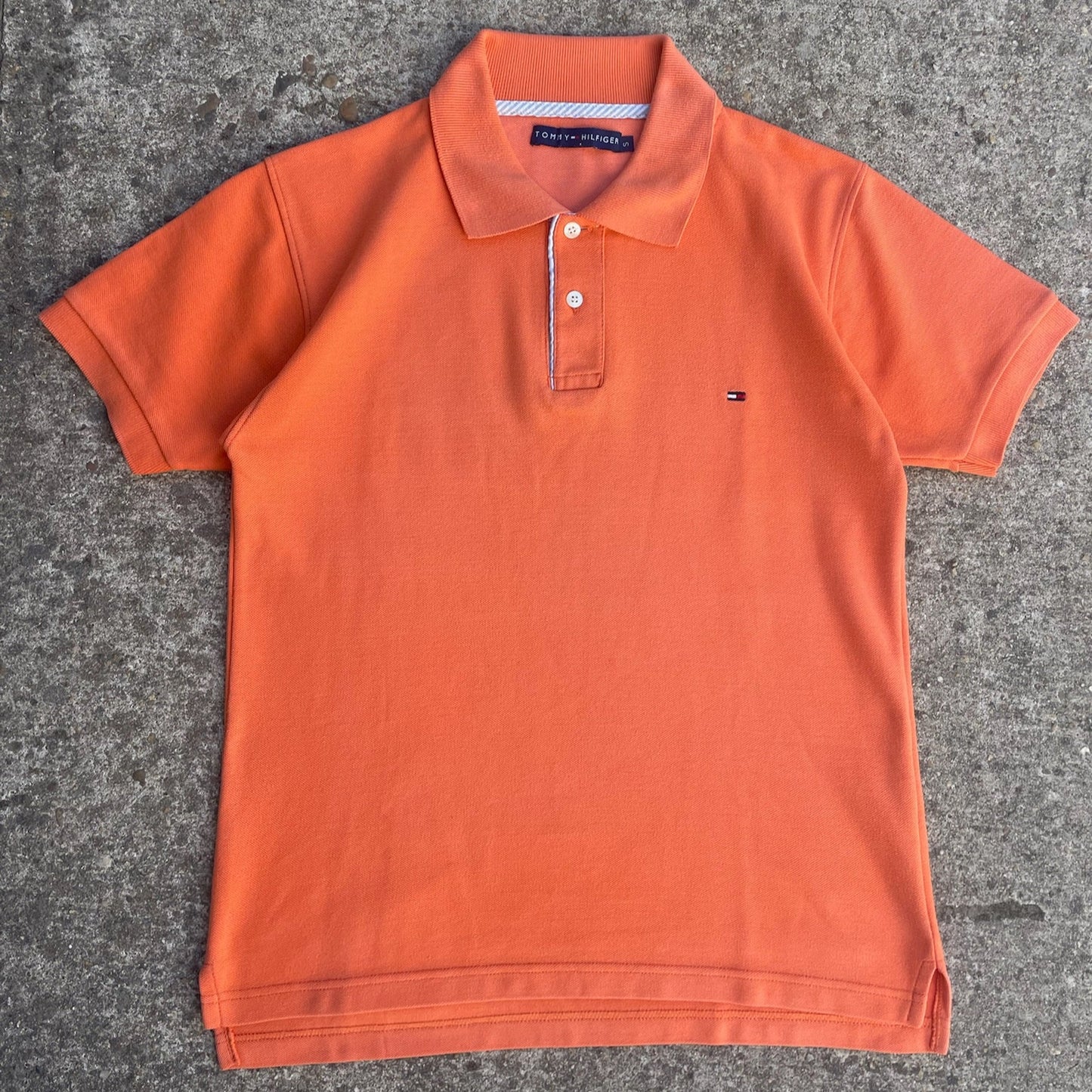 Tommy Hilfiger Polo Shirt Classic Orange - S