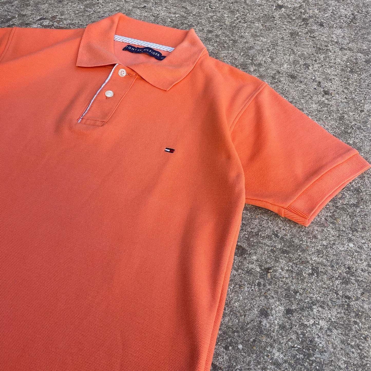 Tommy Hilfiger Polo Shirt Classic Orange - S
