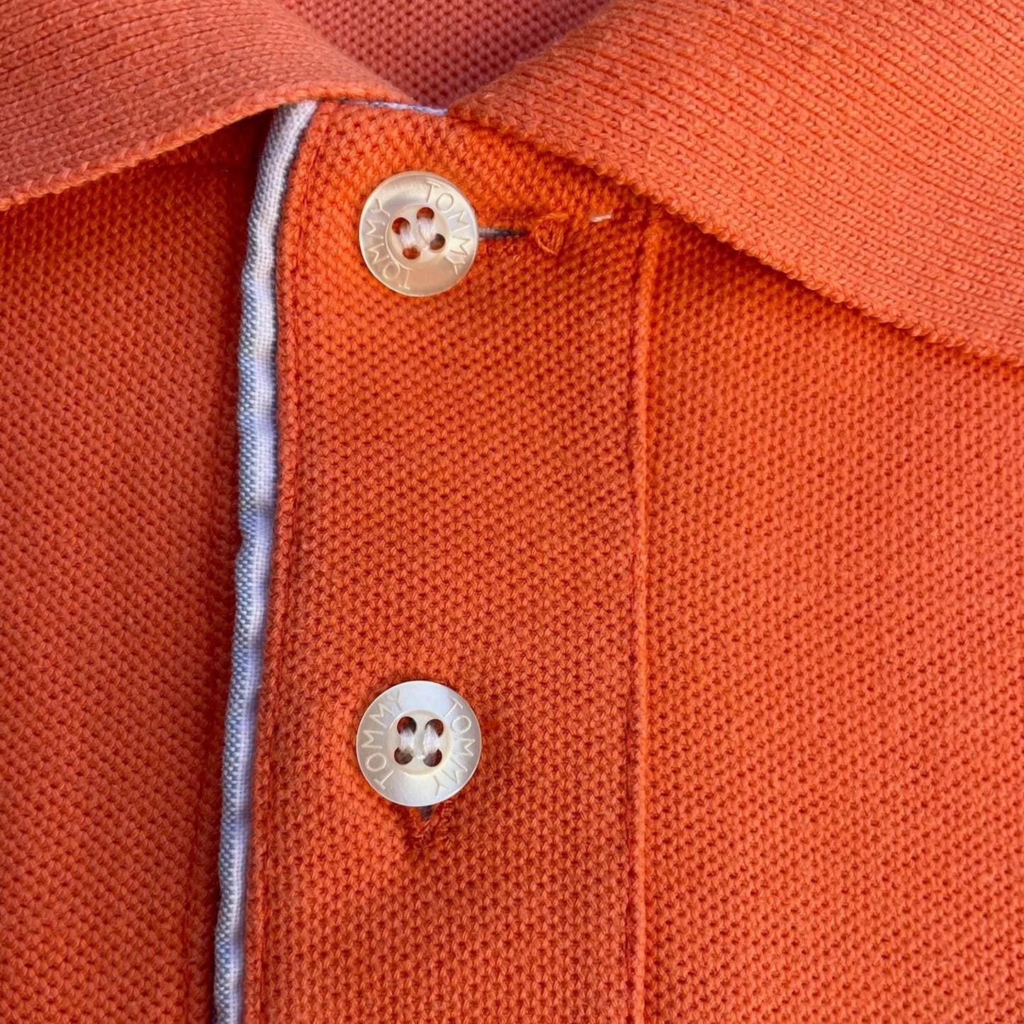 Tommy Hilfiger Polo Shirt Classic Orange - S