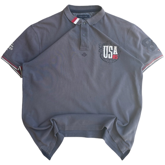 Tommy Hilfiger Polo Shirt Classic USA 85 - XL